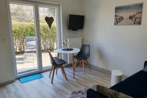 Borkum Ferienwohnung Kleines Kaap - Wohnbereich