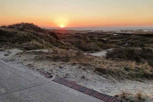 Borkum Ferienwohnung Kleines Kaap - Blick von den Dünen