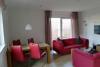 Borkum Ferienwohnung La Vita - Essbereich am Fenster