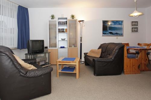 Borkum Ferienwohnung Meerblick, Wohnung 4 - Wohn-Essbereich