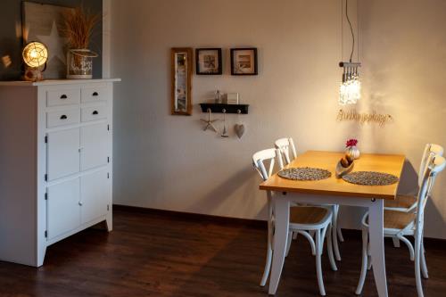 Borkum Ferienwohnung Meerzeit - Essecke