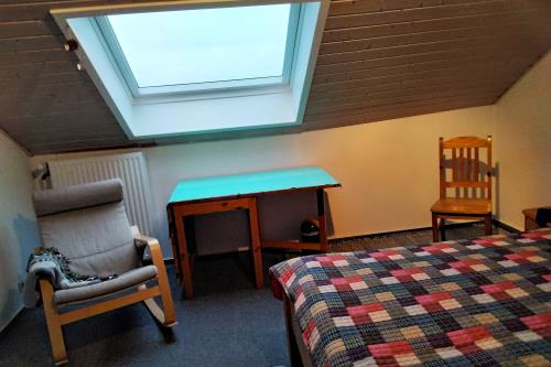 Borkum Ferienwohnung Monasteria am Südstrand - Das große Schlafzimmer