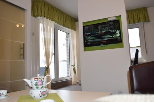 Borkum Ferienwohnung Peters Hus OG - entspannung auf dem sofa