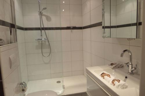 Borkum Ferienwohnung Riffblick - Badezimmer