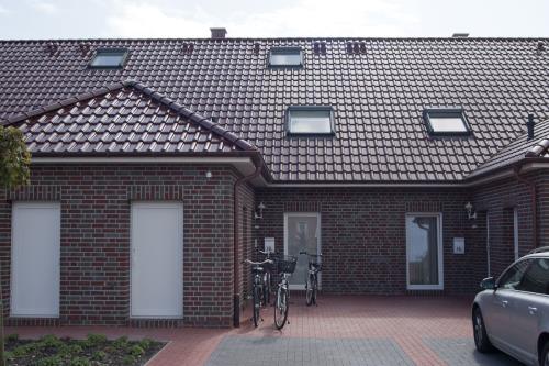 Borkum Ferienwohnung Schöne Aussicht Borkum - separater eingang mit abstellraum