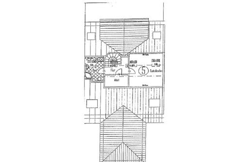 Borkum Ferienwohnung Schöne Aussicht Borkum - Grundriss Dachgeschoss