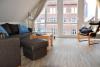 Borkum Ferienwohnung Scholle, Mövennest II - Wohnraum