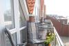 Borkum Ferienwohnung Scholle, Mövennest II - Balkon