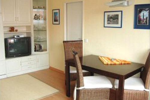 Borkum Ferienwohnung Silbermöwe - Essbereich