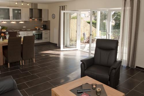 Borkum Ferienwohnung Sonnenidyll - wohn und esszimmer