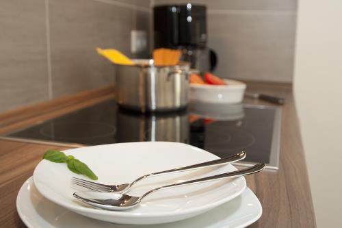 Borkum Ferienwohnung Sonnenidyll - kochen und geniessen