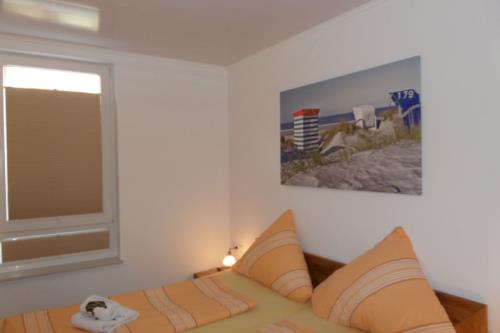 Borkum Ferienwohnung Steife Brise - Schlafzimmer 1