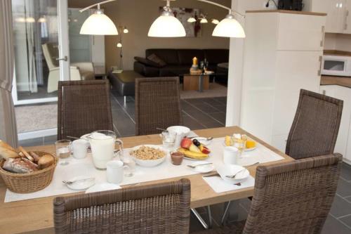 Borkum Ferienwohnung Strandkoje - leckeres frühstück