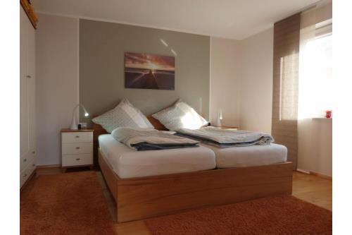 Borkum Ferienwohnung Strandnest - Schlafzimmer4