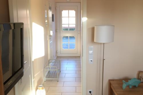Borkum Ferienwohnung Südperle - heller, geräumiger Flur