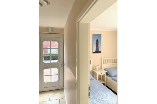 Borkum Ferienwohnung Südperle - schöner heller Flur