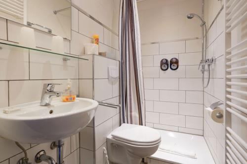 Borkum Ferienwohnung Trautes Heim - Duschbad