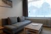 Borkum Ferienwohnung Trautes Heim - Wohnbereich/Schlafcouch