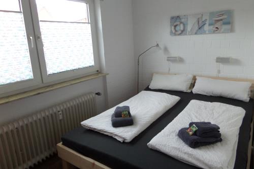 Borkum Ferienwohnung Trautes Heim - Schlafzimmer