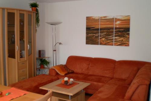 Borkum Ferienwohnung Tümmler - wohnbereich