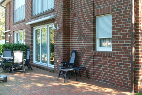 Borkum Ferienwohnung Tümmler - Aussenaufnahme