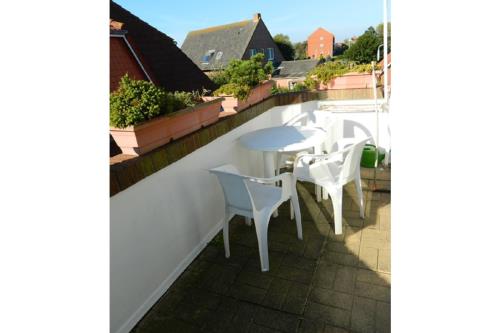 Borkum Ferienwohnung Wagner 7 - Balkon