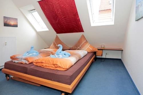 Borkum Ferienwohnung Wagner 7 - Schlafzimmer