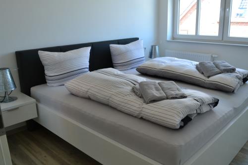 Borkum Ferienwohnung Wellenklang - doppelbettzimmer