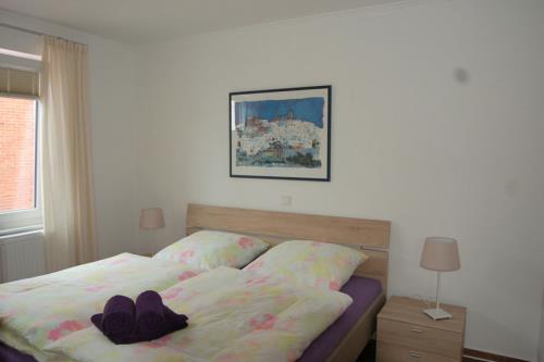 Borkum Ferienwohnung Windfee - schlafzimmer