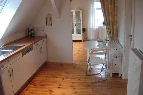 Borkum Ferienwohnung Kleine Auszeit Borkum - Küche