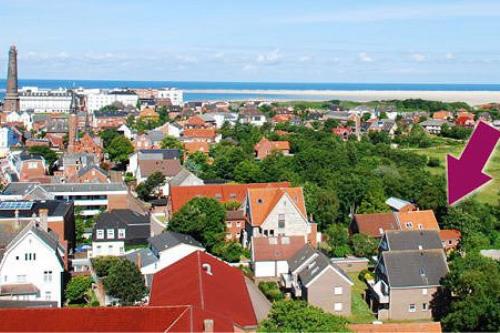 Borkum Ferienwohnungen Anja - Blick auf die Ferienwohnung