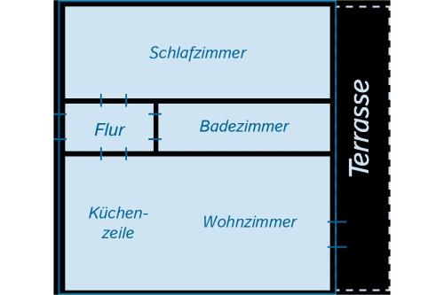 Borkum Ferienwohnungen Anja - Fewo 2