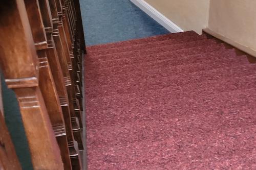 Borkum Ferienwohnungen Anja - Fewo 1 - Treppenaufgang