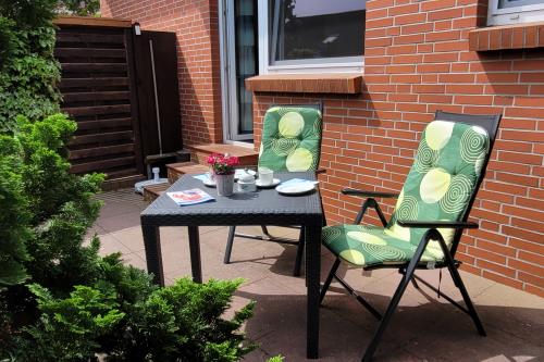 Borkum Ferienwohnungen Anja - Fewo 2 - Terrasse