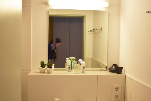 Borkum Ferienwohnung Haus Posthus - Bad 105