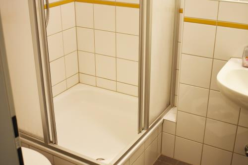 Borkum Ferienwohnung Haus Posthus - Appartement 103 - Bad 103