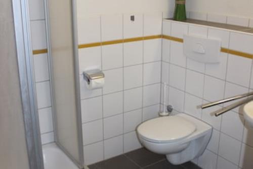 Borkum Ferienwohnung Haus Posthus - Appartement 107 - Bad 107