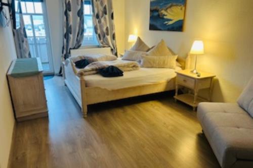 Borkum Ferienwohnungen Nordseegrill - Nordstrand  65qm - Wohnzimmer