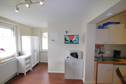 Borkum Ferienwohnungen Riegenhagen - Appartement - Wohnraum/Küche