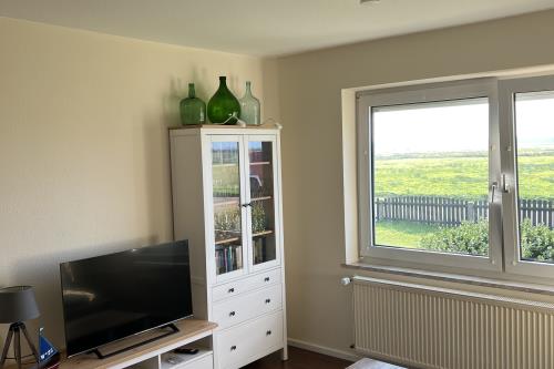 Borkum Ferienwohnungen Riegenhagen - EG - Wohnzimmer 