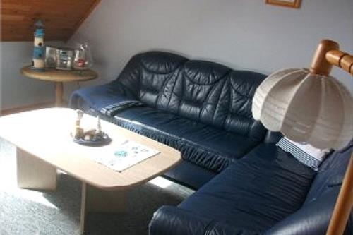 Borkum Ferienwohnungen Weiß - Seepferdchen - Wohnzimmer