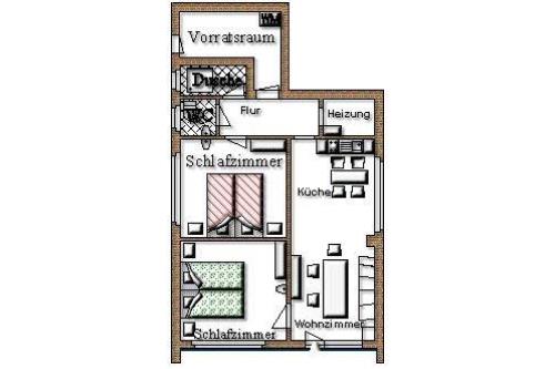 Borkum Ferienhaus Haus Dünenblick I + II - Dünenblick II - Ausstattung 10