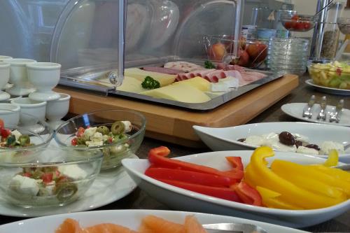 Borkum Ferienwohnung Haus Ennen - reichhaltiges Frühstücksbuffet