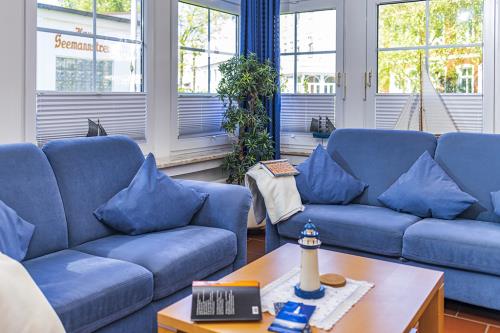 Borkum Ferienwohnung Haus Leuchtturmkieker - Jantje - Wohnbereich