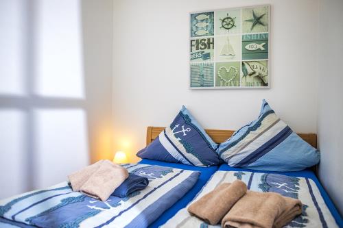 Borkum Ferienwohnung Jantje / Haus Leuchtturmkieker - Schlafzimmer 2