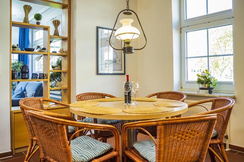 Borkum Ferienwohnung Jantje / Haus Leuchtturmkieker - Essbereich