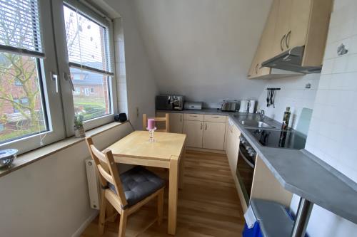 Borkum Ferienwohnung Haus Münsterland, Whg.1/OG - Küche