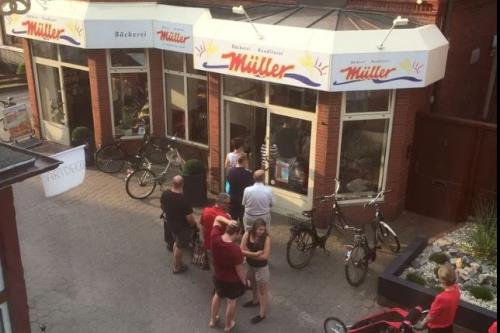 Borkum Haus Norderoog Ferienwohnungen Hindenburgstraße 56 - Bäckerei und Konditorei - Müller