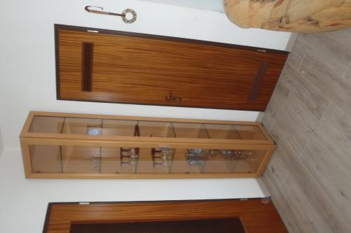 Borkum Haus Norderoog Ferienwohnungen Hindenburgstraße 56 - Nr.8 - Balkon + PKW-Stellplatz - Whg.8 - Blick auf den Abstellraum