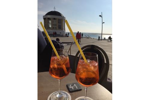 Borkum Ferienwohnung Haus Norderoog - Abendstimmung